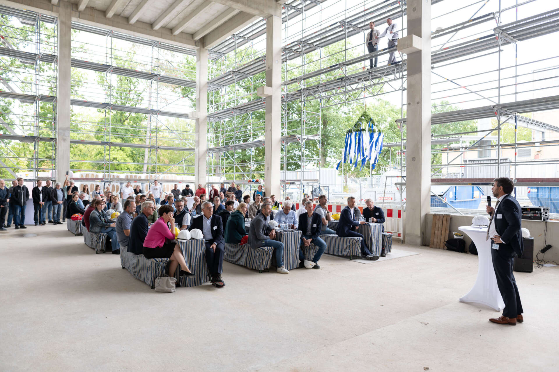 Richtfest Experimentierhalle FZJ ITE 2026