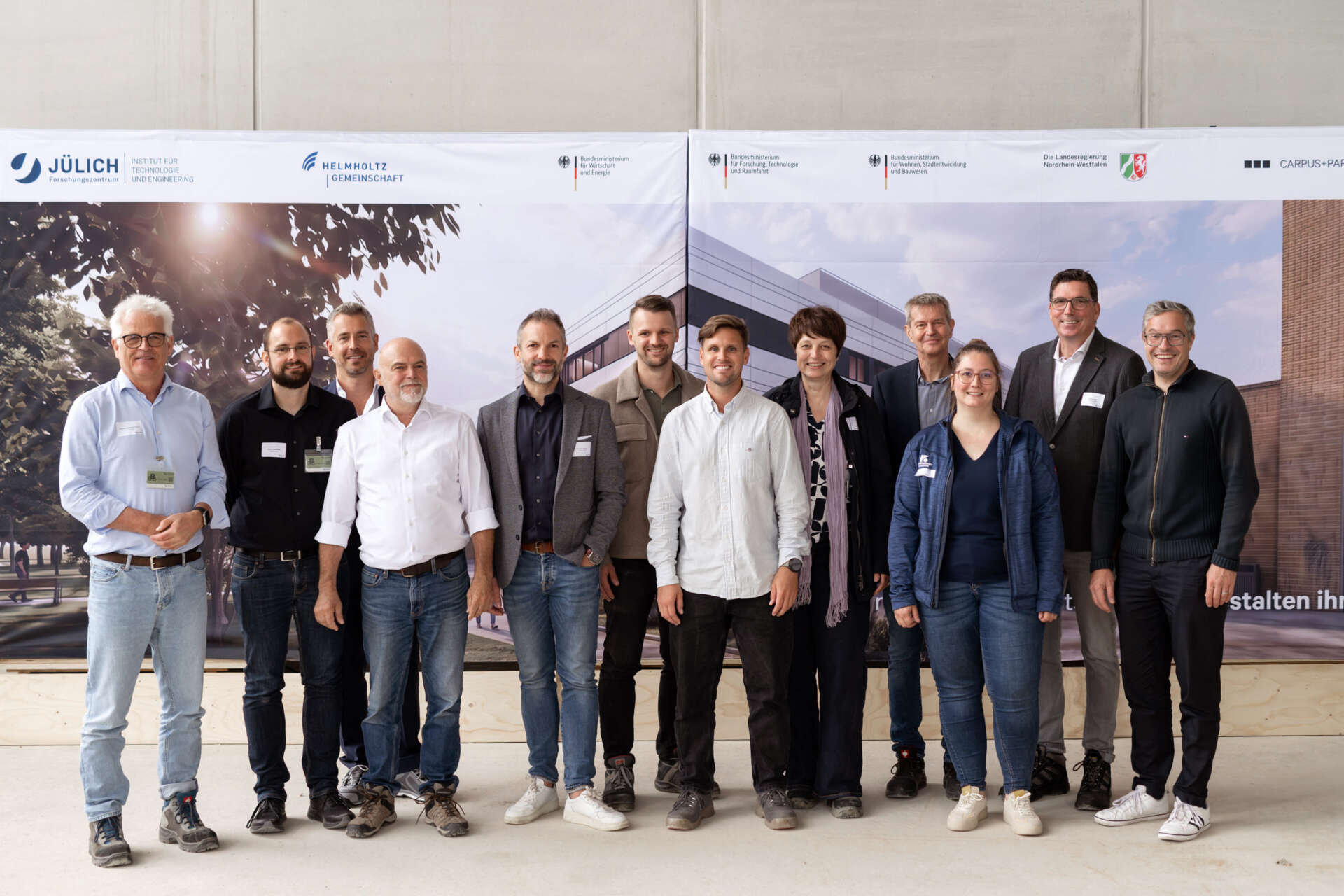 Richtfest Experimentierhalle FZJ ITE 2026
