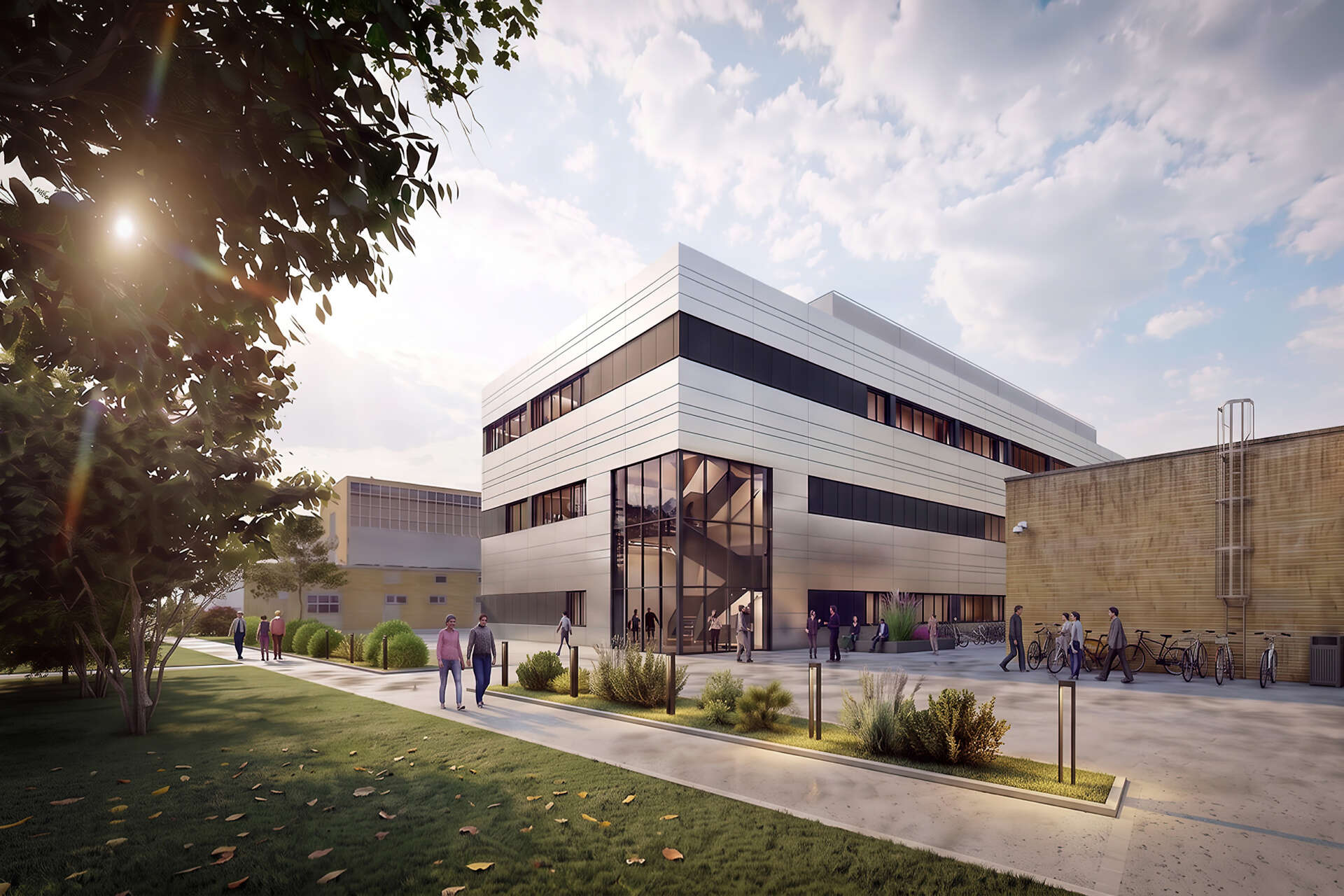 Experimentierhalle des ITE - Institut für Technologie und Engineering, FZJ Forschungszentrum Jülich Experimentierhalle des ITE - Institut für Technologie und Engineering, FZJ Forschungszentrum Jülich
